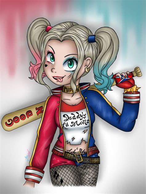 harley queen disegno|900+ idee su Harley Queen nel 2024 